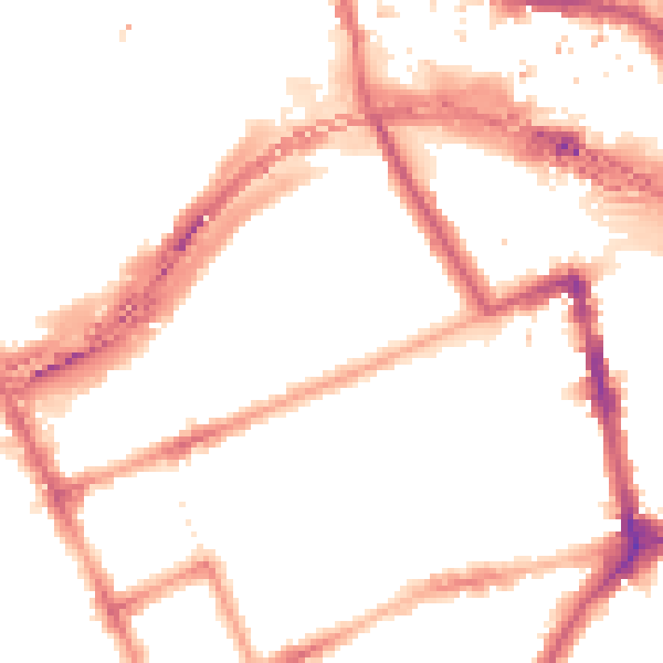Night-time road noise heatmap for W11 1DP