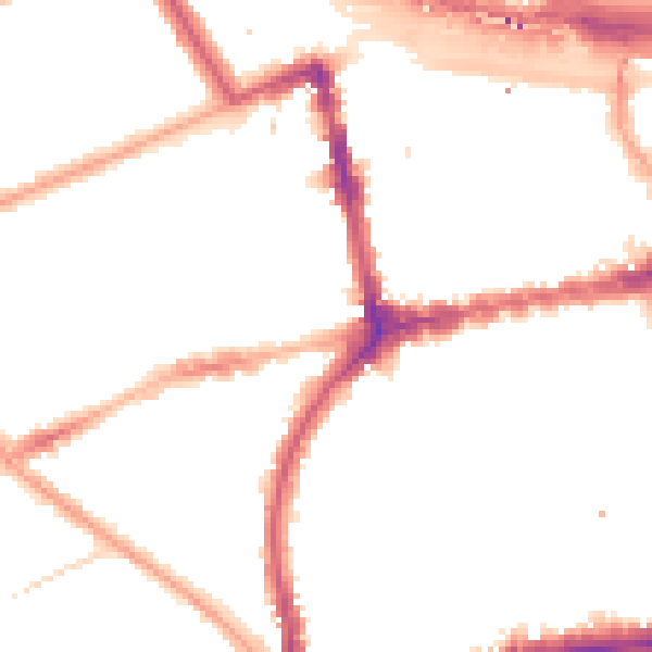 Night-time road noise heatmap for W11 2RR