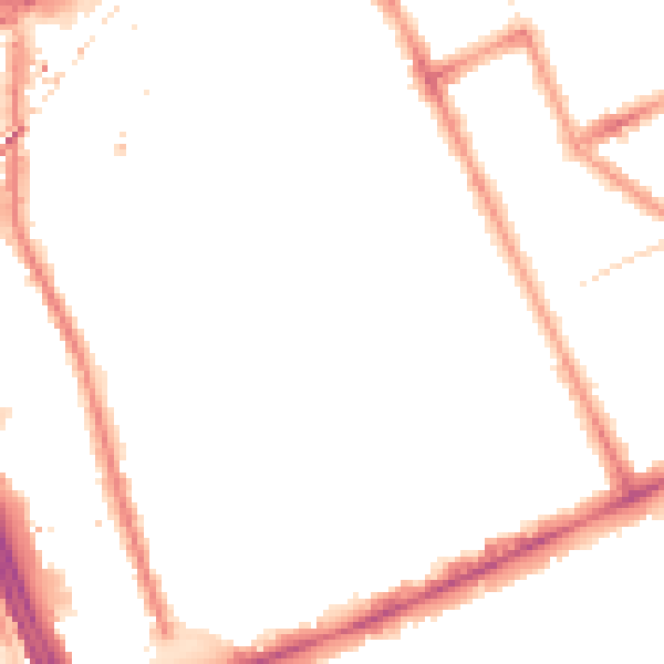 Night-time road noise heatmap for W11 4AP