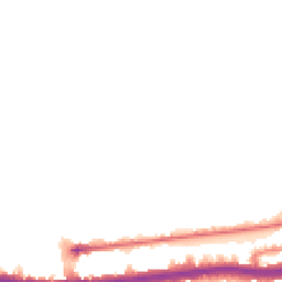 Night-time road noise heatmap for W12 0AL