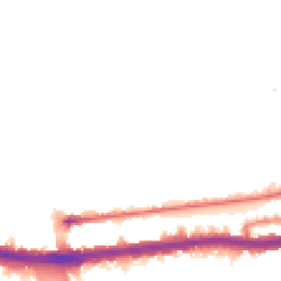 Night-time road noise heatmap for W12 0AT