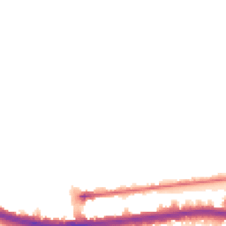 Night-time road noise heatmap for W12 0AU