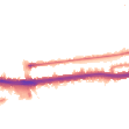 Night-time road noise heatmap for W12 0BE
