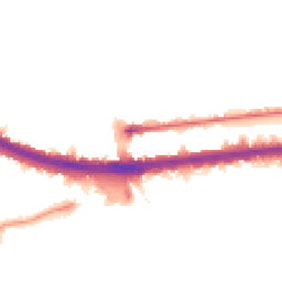 Night-time road noise heatmap for W12 0BG