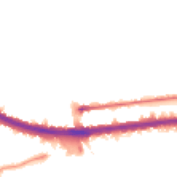 Night-time road noise heatmap for W12 0BY