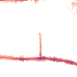 Night-time road noise heatmap for W12 0JQ