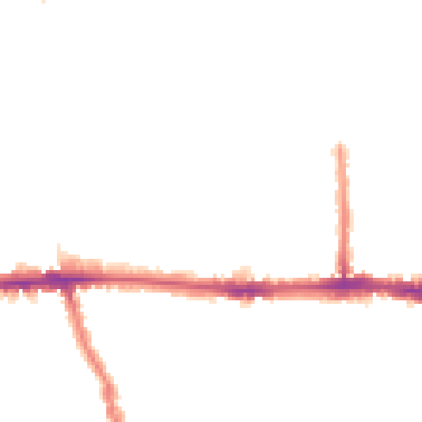 Night-time road noise heatmap for W12 0PH
