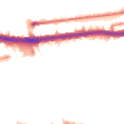 Night-time road noise heatmap for W12 0QP