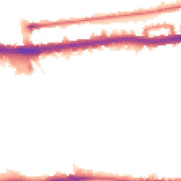 Night-time road noise heatmap for W12 0TG