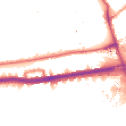 Night-time road noise heatmap for W12 7AA
