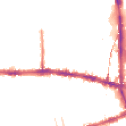 Night-time road noise heatmap for W12 7BA