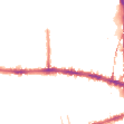 Night-time road noise heatmap for W12 7BE