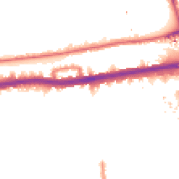 Night-time road noise heatmap for W12 7DG