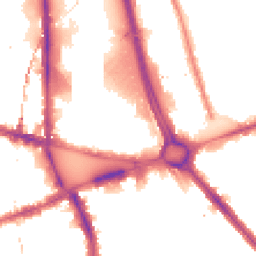 Night-time road noise heatmap for W12 8AX