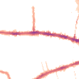 Night-time road noise heatmap for W12 8BA