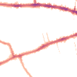 Night-time road noise heatmap for W12 8BP