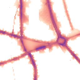 Night-time road noise heatmap for W12 8LR