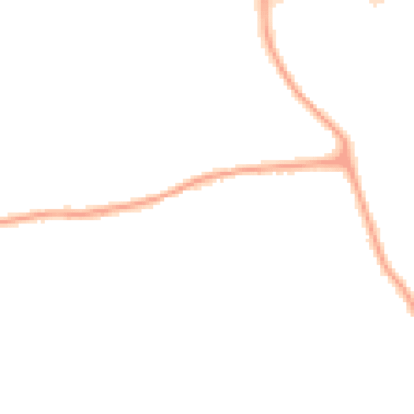 Night-time road noise heatmap for W13 0AD