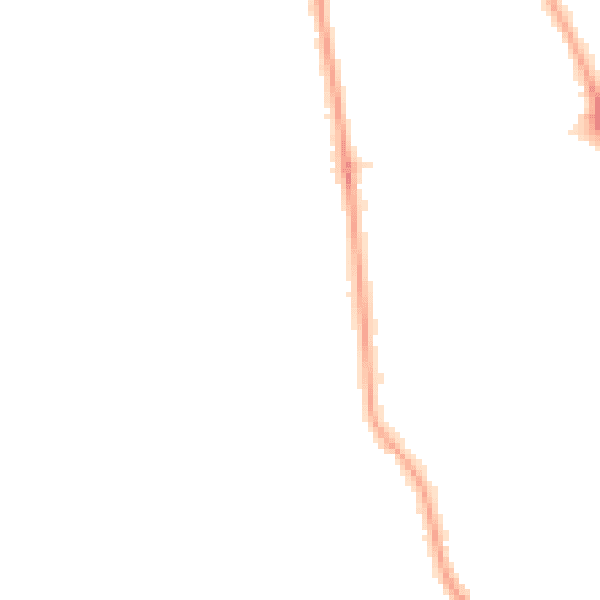 Night-time road noise heatmap for W13 0HH