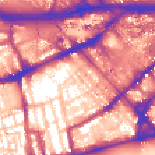 Daytime road noise heatmap for W2 6HA