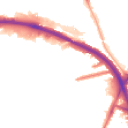 Night-time road noise heatmap for W3 0AH