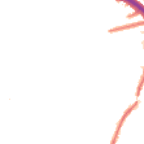 Night-time road noise heatmap for W3 0AU