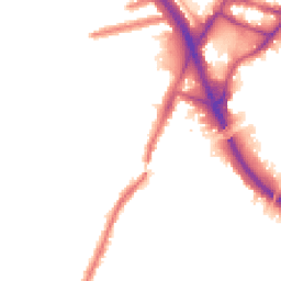 Night-time road noise heatmap for W3 0BP