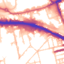 Daytime road noise heatmap for W3 0BS