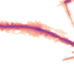 Night-time road noise heatmap for W3 0BS