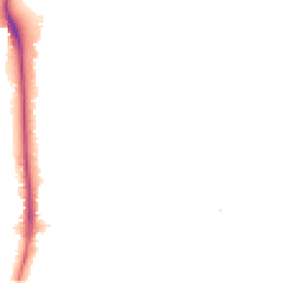 Night-time road noise heatmap for W3 0EX