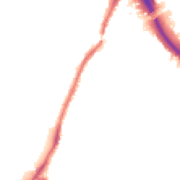 Night-time road noise heatmap for W3 6HX