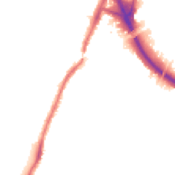 Night-time road noise heatmap for W3 6JF