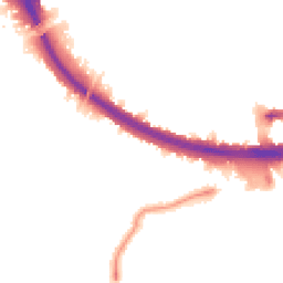 Night-time road noise heatmap for W3 7BX