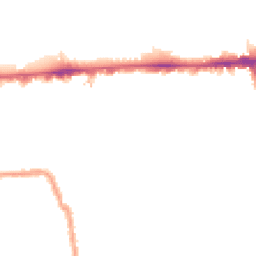 Night-time road noise heatmap for W3 7DG