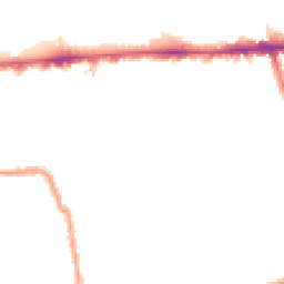 Night-time road noise heatmap for W3 7DY