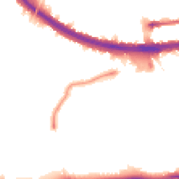 Night-time road noise heatmap for W3 7HX