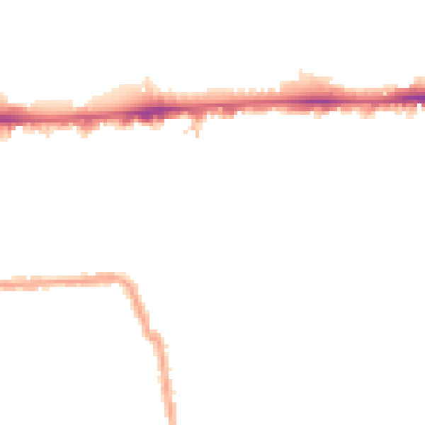 Night-time road noise heatmap for W3 7NY