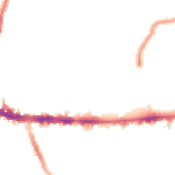 Night-time road noise heatmap for W3 7QF