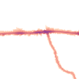 Night-time road noise heatmap for W3 7SE