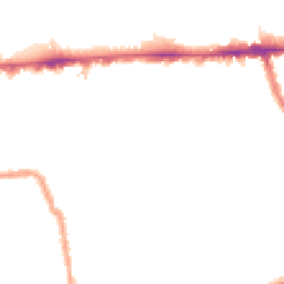 Night-time road noise heatmap for W3 7SX