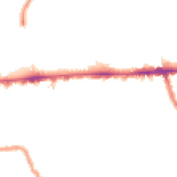 Night-time road noise heatmap for W3 7TE