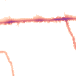 Night-time road noise heatmap for W3 7TR