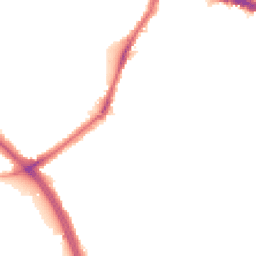 Night-time road noise heatmap for W3 8BE