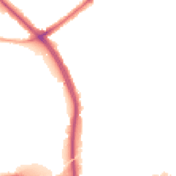 Night-time road noise heatmap for W3 8LS