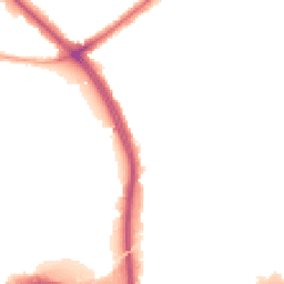 Night-time road noise heatmap for W3 8LZ