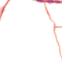 Night-time road noise heatmap for W3 8YG