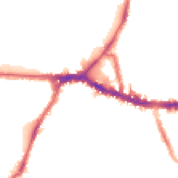 Night-time road noise heatmap for W3 9BX