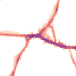 Night-time road noise heatmap for W3 9DB