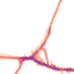 Night-time road noise heatmap for W3 9LT