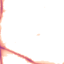 Night-time road noise heatmap for W3 9PT